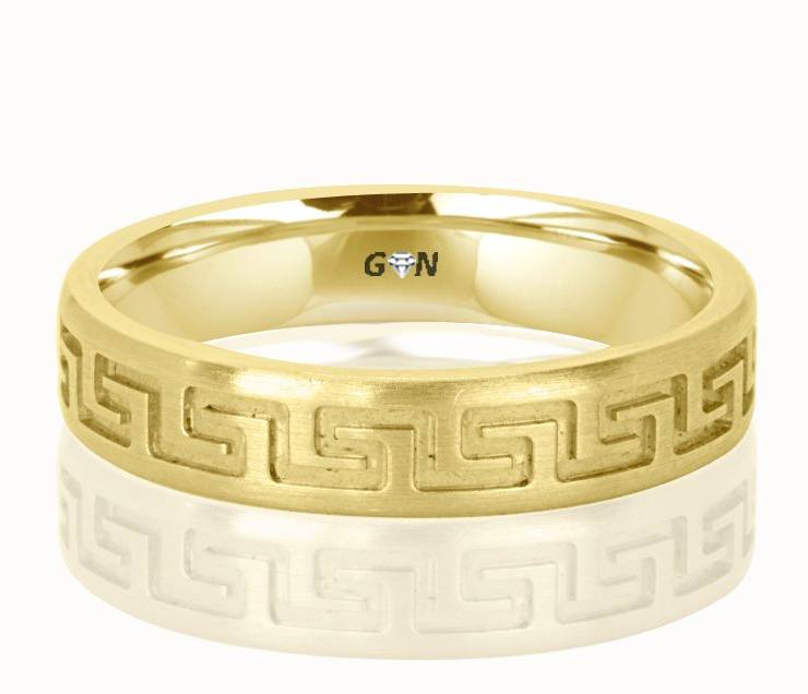 Gents Wedding Ring - R179 - GN Designer Jewellers