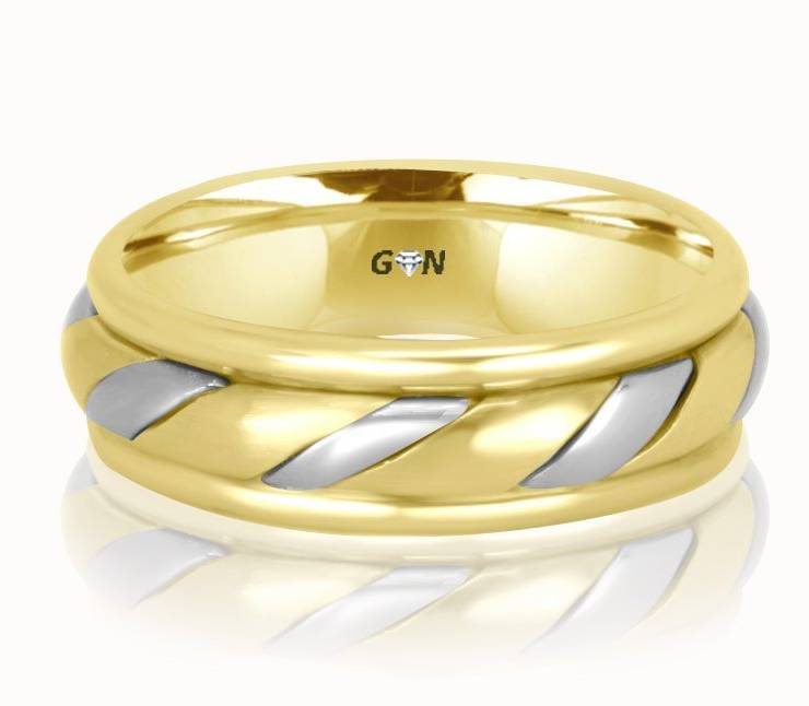 Gents Wedding Ring - R186 - GN Designer Jewellers