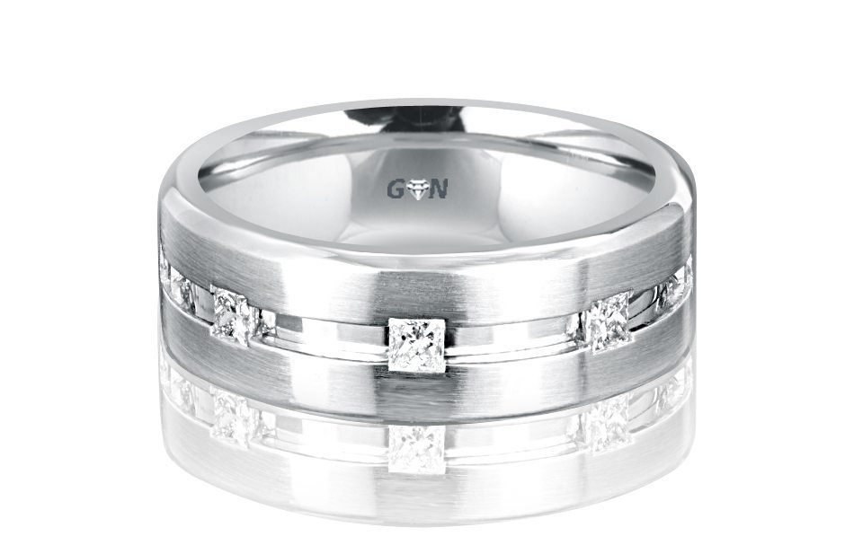 Gents Diamond Ring - R2003 - GN Designer Jewellers