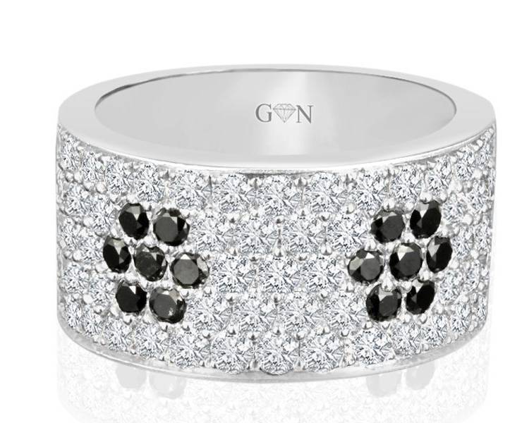 Gents Diamond Ring -R540 - GN Designer Jewellers