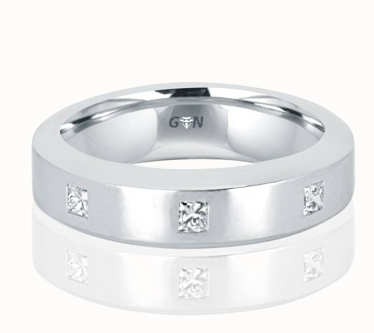 Gents Diamond Ring - R548 - GN Designer Jewellers