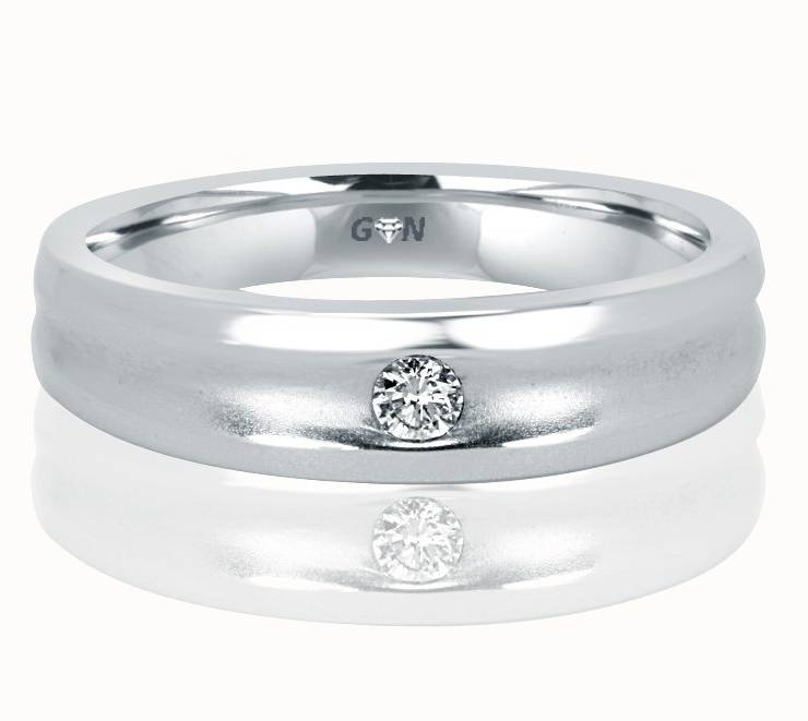 Gents Diamond Ring - R553 - GN Designer Jewellers