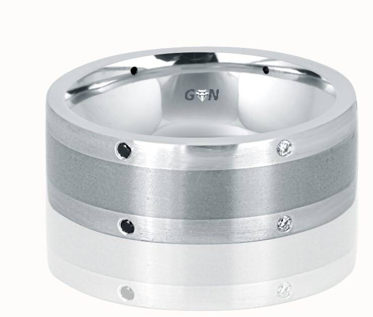 Gents Diamond Ring - R714 - GN Designer Jewellers