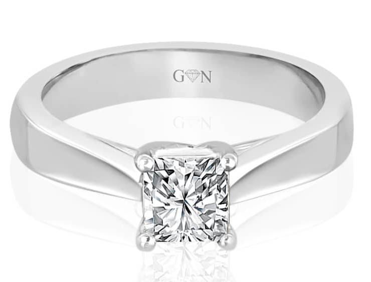 Ladies Solitaire Design Engagement Ring - R726 - GN Designer Jewellers