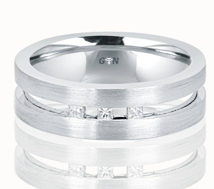 Gents Diamond Ring - R753 - GN Designer Jewellers