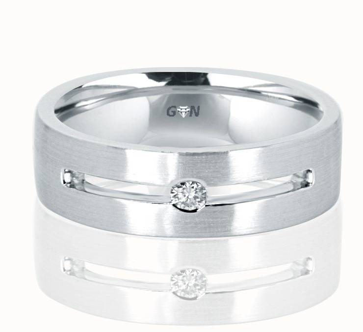 Gents Diamond Ring - R863 - GN Designer Jewellers