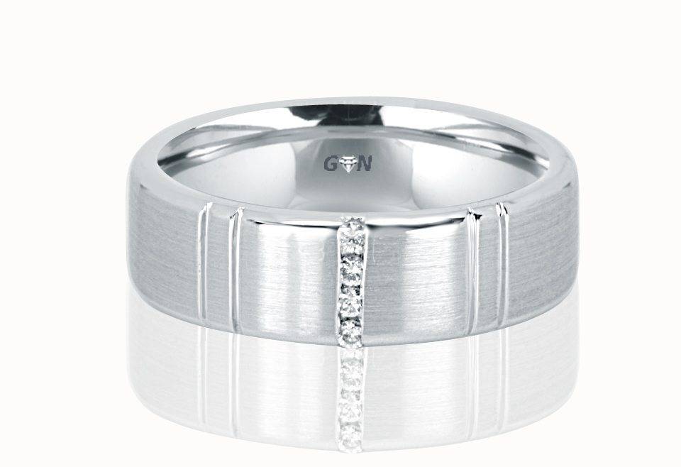 Gents Diamond Ring - R865 - GN Designer Jewellers