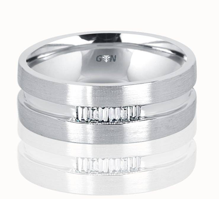 Gents Diamond Ring - R873 - GN Designer Jewellers