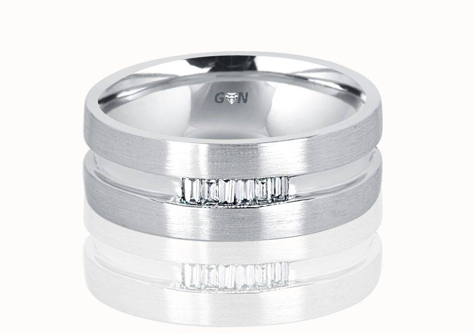 Gents Diamond Ring - R873 - GN Designer Jewellers