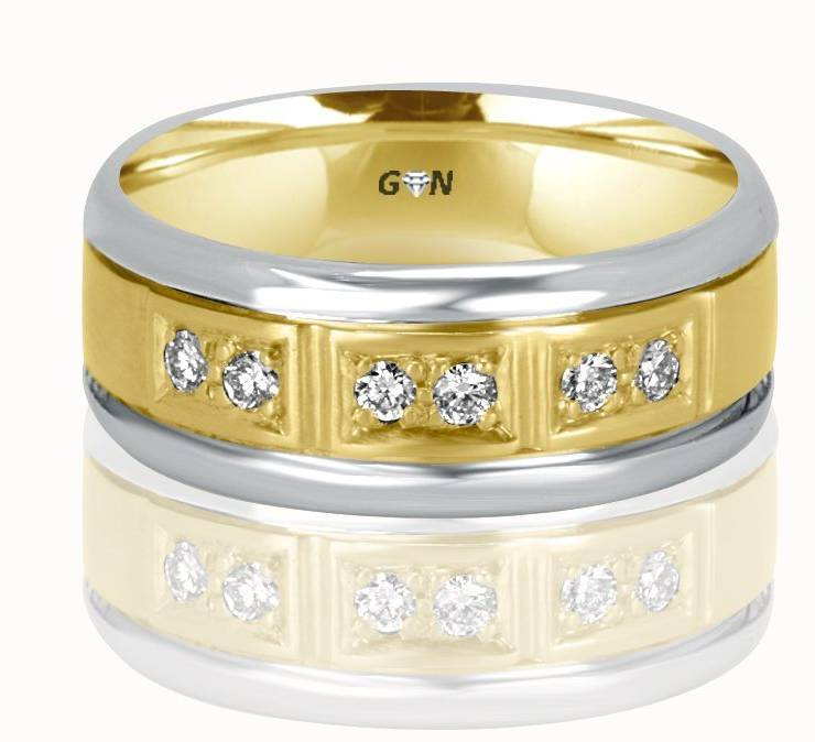 Gents Diamond Ring - R918 - GN Designer Jewellers
