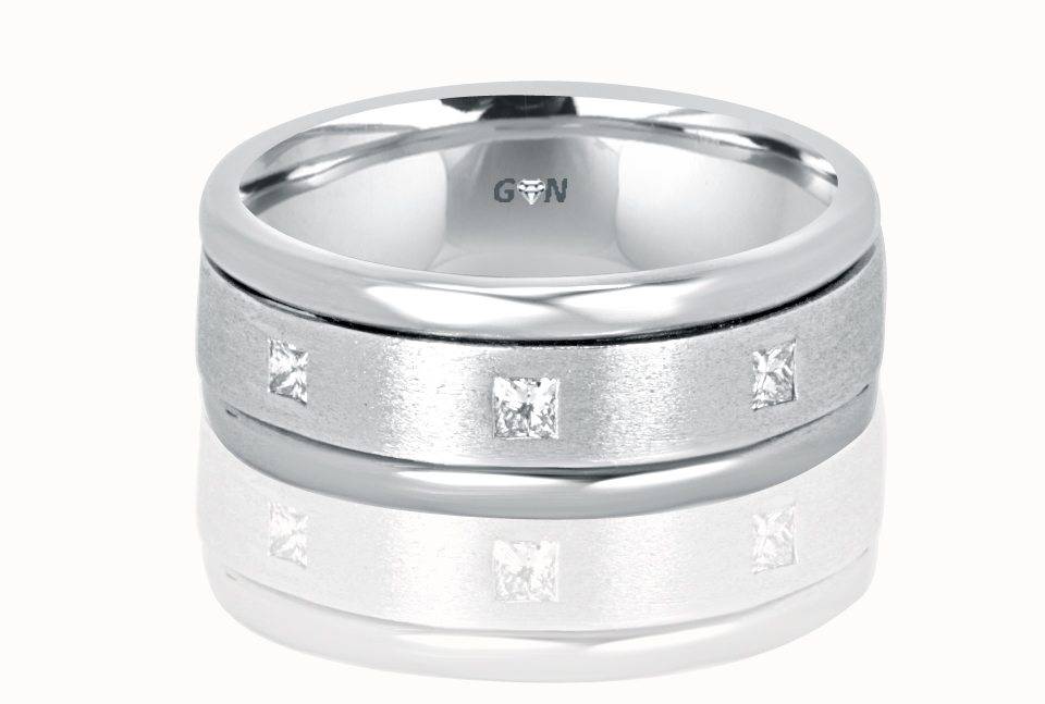 Gents diamond Ring - R924 - GN Designer Jewellers
