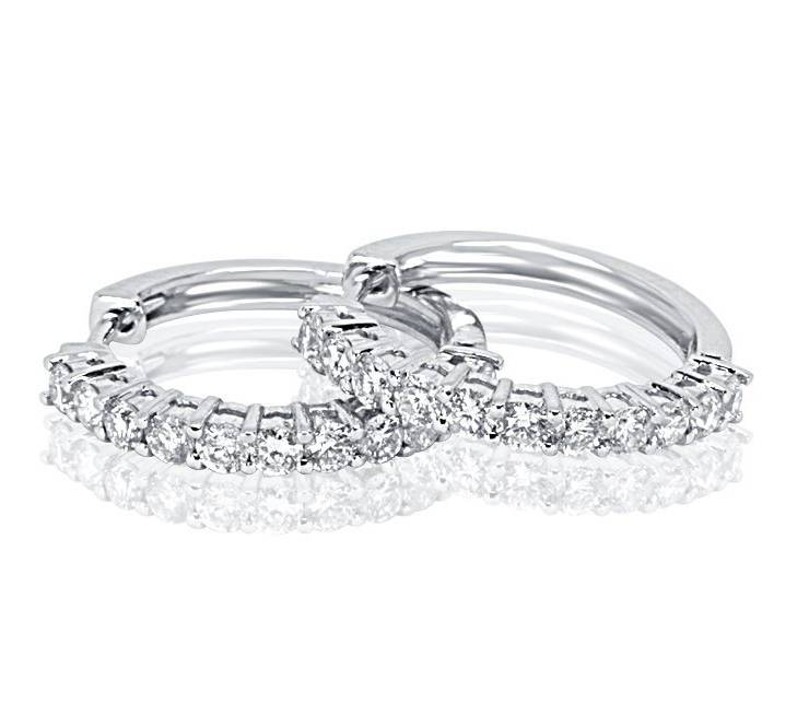 Diamond Earrings - DE109 - GN Designer Jewellers