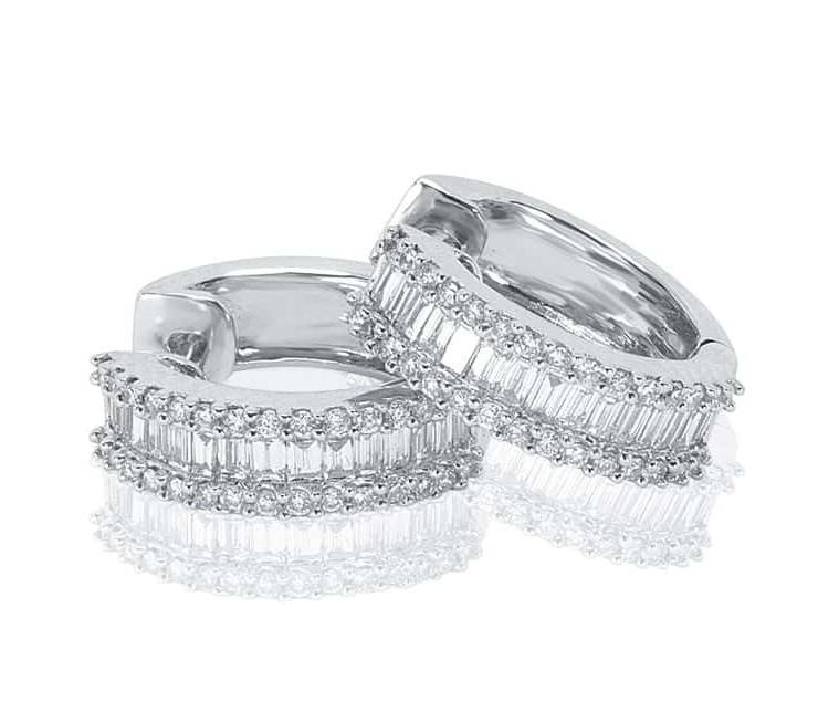 Diamond Earrings - DE203 - GN Designer Jewellers