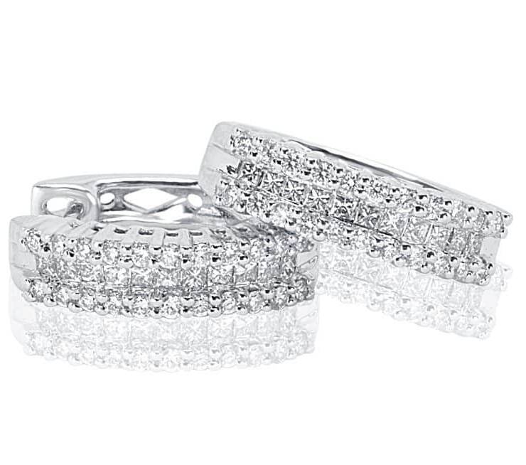 Diamond Earrings - DE207 - GN Designer Jewellers