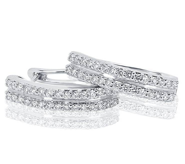 Diamond Earrings - DE208 - GN Designer Jewellers