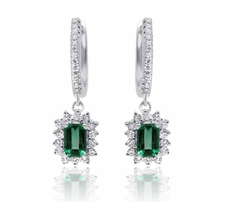 Diamond Earrings - DE246 - DE246 - GN Designer Jewellers