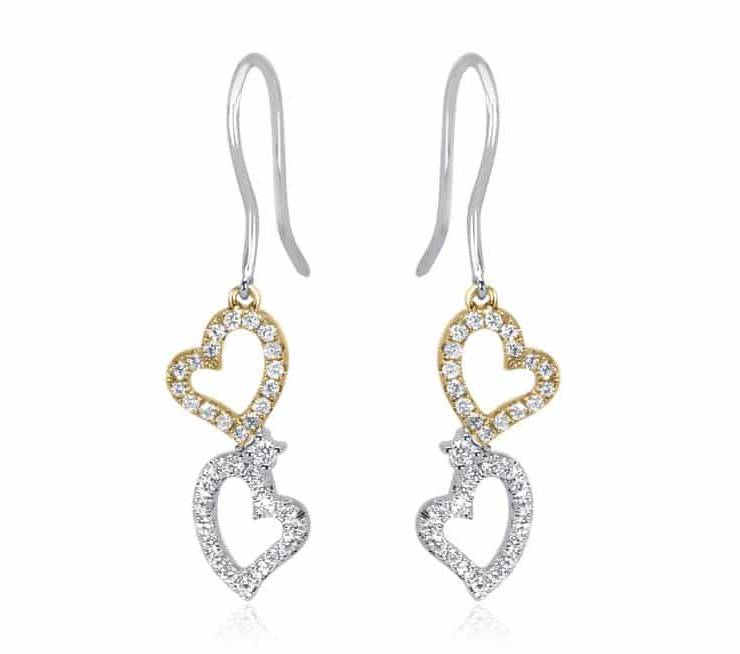 Diamond Earrings - DE257 - GN Designer Jewellers