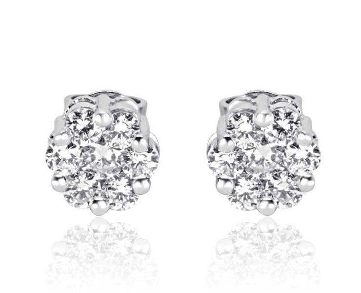 Diamond Earrings - DE71 - GN Designer Jewellers