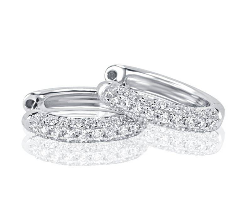 Diamond Earrings - DE802 - GN Designer Jewellers