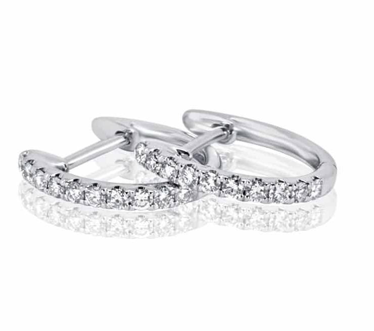 Diamond Earrings - DE825 - GN Designer Jewellers