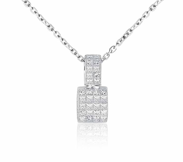 Diamond Pendant - DP226 - GN Designer Jewellers