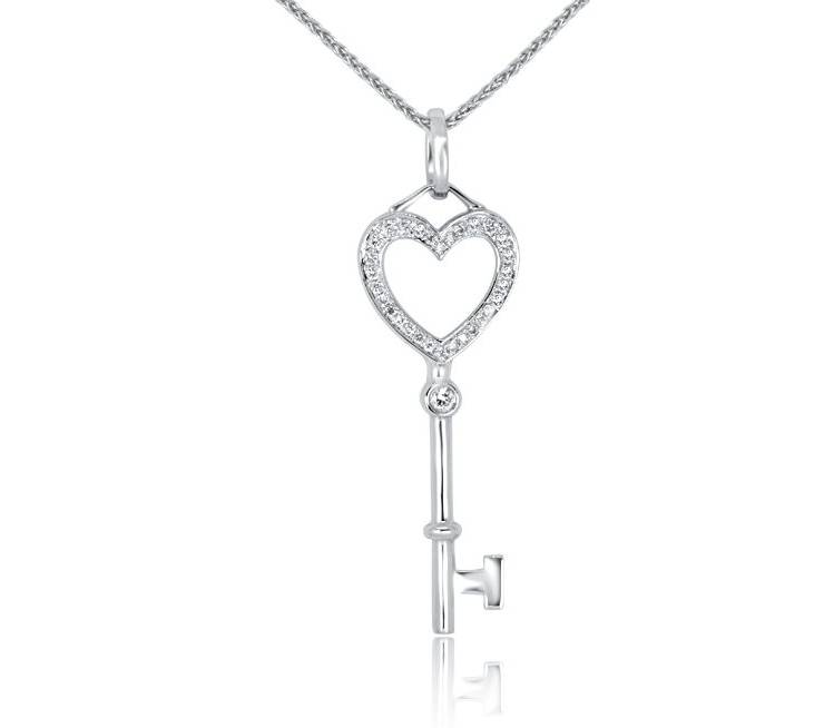 Diamond Pendant - DP240 - GN Designer Jewellers