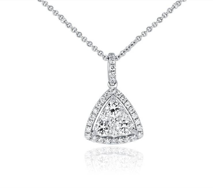 Diamond Pendant - DP295 - GN Designer Jewellers