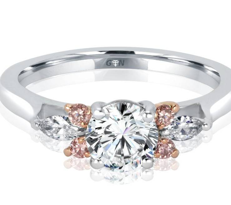 Ladies Multi Band Engagement Ring - R1135