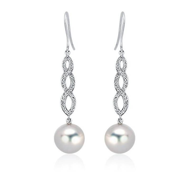 Diamond Earrings - DE185 - GN Designer Jewellers